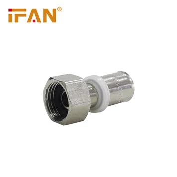 PEX Пресс Fitting латуни женская розетка
