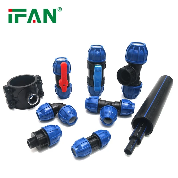 IFAN ASTM D3350 PP Compression Fittings IFAN ASTM D3350 PP Compression Fittings