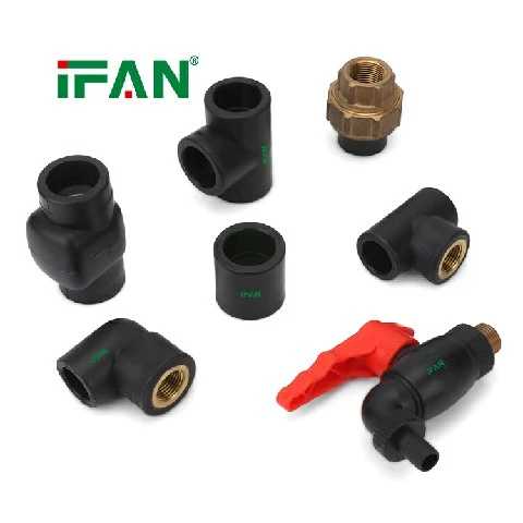 IFANPlus Черные фитинги из PPR